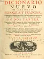 Cover image for Dicionario nuevo de la lenguas, española y francesa ...