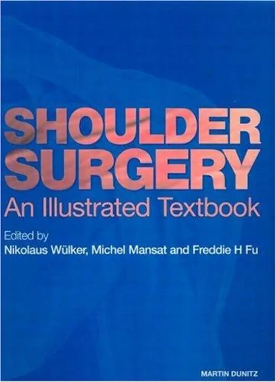 Shoulder Surgery: an illustrated textbook cover