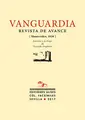 Cover image for Vanguardia. Revista de Avance