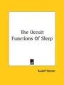 Cover image for The Occult Functions of Sleep