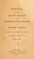 Cover image for A memorial concerning the recent history and the constitutional rights and privileges of Harvard college