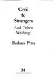 Cover image for Civil to strangers
