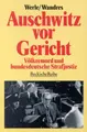 Cover image for Auschwitz vor Gericht