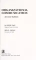 Cover image for Organizational communication