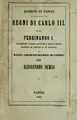 Cover image for Regni di Carlo III e di Ferdinando I