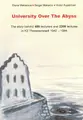 Cover image for University over the abyss
