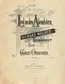 Cover image for Lied an den Abendstern = The evening star, aus Tannhäuser, op. 348