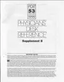 Cover image for Physicians' Desk Reference Supplement