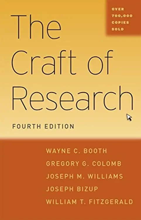 The craft of research cover