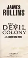Cover image for The devil colony