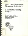 Cover image for Wild land vegetation resource inventory