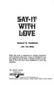 Cover image for Say it with love