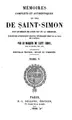 Cover image for Mémoires complets et authentiques ...: sur le siècle de Louis XIV et la régence