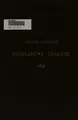 Cover image for Catalogue of the Officers and Alumni of Middlebury College in Middlebury ...