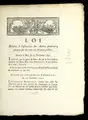 Cover image for Loi relative a   l'estimation des arbres fruitiers, plante s sur les rues ou chemins publics