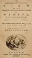 Cover image for An historical and political view of the constitution and revolutions of Geneva, in the eighteenth century