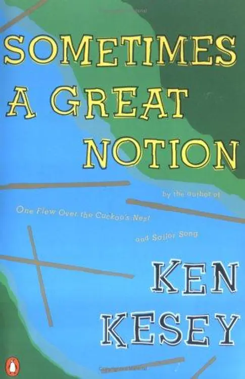 Sometimes a great notion: a novel cover