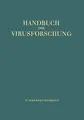 Cover image for Handbuch Der Virusforschung : II. Ergänzungsband