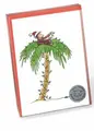 Cover image for Curious George on Palm Tree Christmas Cards