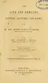 Cover image for The life and remains