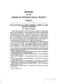 Cover image for Memoirs of the American Entomological Society