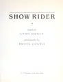 Cover image for Show rider