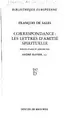 Cover image for Correspondence