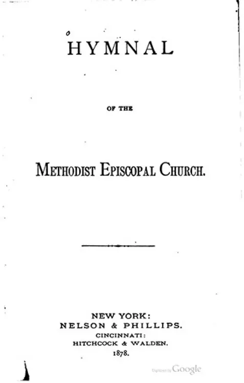 Hymnal of the Methodist Episcopal Church. cover