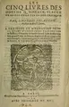 Cover image for Les cinq livres des Odes