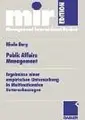 Cover image for Public Affairs Management.