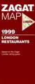Cover image for Zagatsurvey Map 1999 London Restaurants