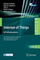 Cover image for Internet of Things. IoT Infrastructures