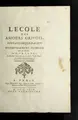 Cover image for L'ecole des amours grivois