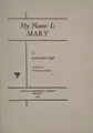 Cover image for My name is Mary