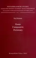 Cover image for Hausa comparative dictionary