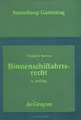 Cover image for Binnenschiffahrtsrecht
