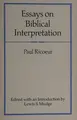 Cover image for Essays on Biblical interpretation