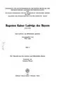 Cover image for Regesten Kaiser Ludwigs des Bayern (1314-1347), H.2, Die Urkunden aus den Archiven und Bibliotheken Badens