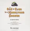 Cover image for Odd or even in a monstrous season