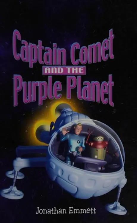 Captain Comet and the purple planet cover