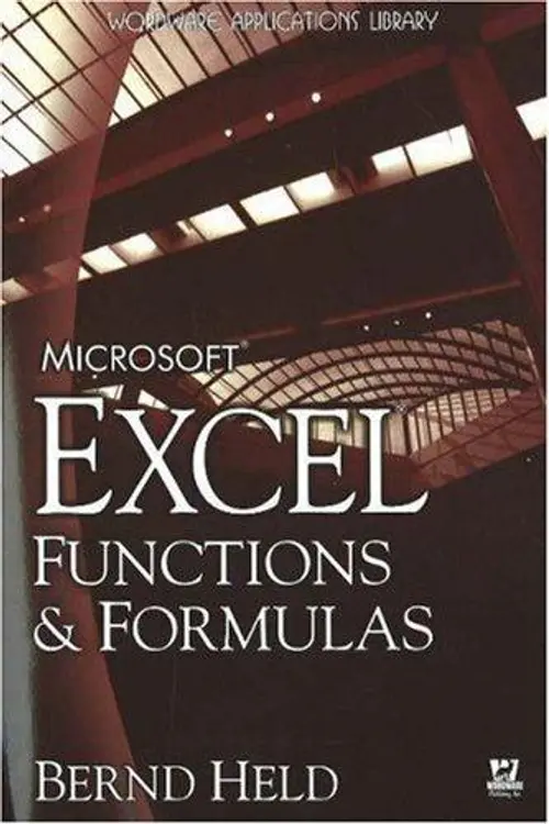 Microsoft Excel Functions and Formulas: Excel 97--Excel 2003 (Wordware Applications Library) cover