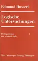 Cover image for Ideen zu einer reinen Phänomenologie und phänomenologischen Philosophie. Allgemeine Einführung in die reine Phänomenologie.