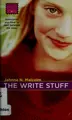 Cover image for The write stuff