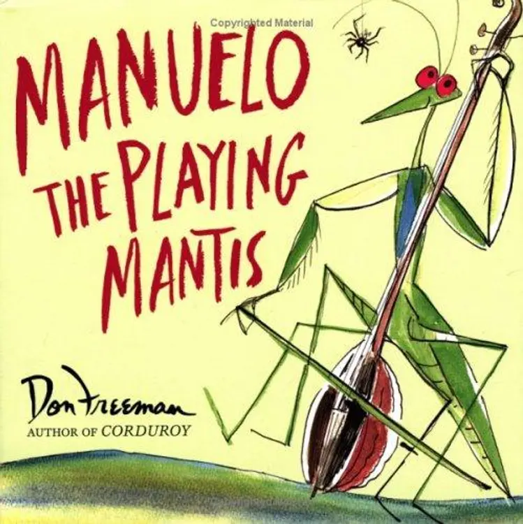 Manuelo the playing mantis cover