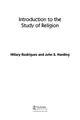 Cover image for Introduction to the study of religion