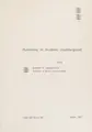 Cover image for Harmony in modern counterpoint