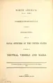 Cover image for Correspondence respecting instructions given to naval officers of the United States in regard to neutral vessels and mails