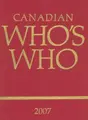 Cover image for Canadian Who's Who 2007 (Canadian Who's Who)