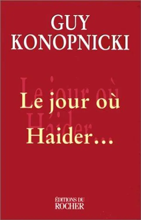 Le jour où Haider-- cover