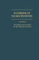 Cover image for Metabolic Reactions in the Nervous System